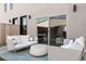 Relaxing outdoor patio area with stylish furniture, ideal for entertaining guests at 1322 Raleigh St, Denver, CO 80204