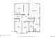 Second floor plan includes bedrooms, bathrooms, closets and a loft area at 3917 Starry Night Loop, Castle Rock, CO 80109