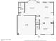 First floor plan showing layout of living spaces and amenities at 14625 Vine St, Thornton, CO 80602