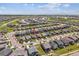 An aerial view showcases this home in a well-planned community with manicured lawns and convenient street access at 22656 E Glidden Dr, Aurora, CO 80016