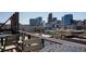 Charming rooftop patio with patio furniture and stunning skyline views perfect for outdoor relaxation at 2261 Blake St # 5H, Denver, CO 80205
