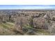 Aerial view of townhomes in a neighborhood near walking trails and a vibrant city at 1818 S Quebec Way # B15-5, Denver, CO 80231