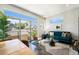 Bright living room with a sliding glass door and large windows, offering lots of natural light and great views at 2103 W 32Nd Ave # 10, Denver, CO 80211