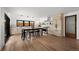 Bright kitchen with butcher block island, modern cabinetry, and stainless steel appliances at 2434 Mapleton Ave, Boulder, CO 80304