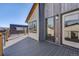 Spacious deck with modern railings and city views at 3880 Sheridan Blvd, Denver, CO 80212