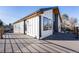 Spacious deck with composite decking and metal railings at 3880 Sheridan Blvd, Denver, CO 80212