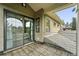 Private covered balcony featuring tiled flooring, and a nice view at 2077 S Clayton St, Denver, CO 80210