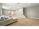 Spacious basement area featuring carpeting, recessed lighting, and neutral color palette at 2077 S Clayton St, Denver, CO 80210