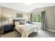 Relaxing bedroom featuring neutral color palette, large window and natural light at 2077 S Clayton St, Denver, CO 80210