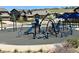 Community playground offering various equipment for to enjoy in a safe environment at 15798 Weaver Gulch Dr, Morrison, CO 80465