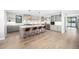 Spacious kitchen with a large island, modern appliances, and ample counter space for cooking at 1685 S Milwaukee St, Denver, CO 80210