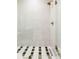 A stylish shower with a glass enclosure and patterned tile, offering a spa-like experience at 4131 Quivas St, Denver, CO 80211