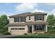 Charming two-story home with a neutral palette and a well-maintained front yard, promising curb appeal at 18399 Field Mint Pt, Parker, CO 80134