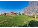 Lush green lawn featuring an open-air structure, ideal for gatherings and enjoying the scenic park surroundings at 1591 S Zuni St, Denver, CO 80223