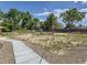 Expansive backyard with a concrete walkway, gravel accents, and plenty of room for outdoor enjoyment at 10197 E Mississippi Ave, Aurora, CO 80247