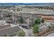 A lovely aerial view of the neighborhood apartment buildings and surrounding area at 9568 W San Juan Cir # 203, Littleton, CO 80128