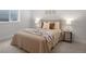 Cozy bedroom featuring a comfortable bed with neutral bedding, bedside tables, and soft lighting, creating a relaxing retreat at 4020 Upham St, Wheat Ridge, CO 80033