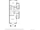 Floorplan of the upper level showcasing the bedrooms, laundry, hall, and bath at 2745 Java Ct, Denver, CO 80211