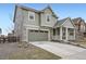 Charming two-story home with a well-maintained yard, two car garage, and inviting front porch at 946 Compass Dr, Erie, CO 80516