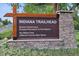Entrance sign to Indiana Trailhead, highlighting proximity to Serene Conservancy and Jefferson County Open Space at 5683 Fig Way, Arvada, CO 80002