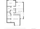 Floorplan with bedrooms, office, laundry, and bathrooms labeled at 13068 Harrison Dr, Thornton, CO 80241