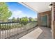 Relaxing outdoor patio space perfect for enjoying the view at 3865 S Dayton St # 105, Aurora, CO 80014