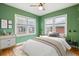 Bedroom featuring hardwood floors, neutral walls, and great natural light at 1456 Wabash St, Denver, CO 80220