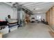 Unfinished basement area with exercise equipment and ready for customization at 1256 Elbridge Dr, Elizabeth, CO 80107