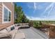Inviting outdoor deck with comfortable seating and scenic views at 26741 E Arbor Dr, Aurora, CO 80016