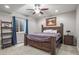Comfortable bedroom with a queen-size bed and a cozy atmosphere at 9570 Kendrick Way, Arvada, CO 80007