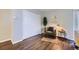 Bedroom with large closet and accent chair at 937 N Clarkson St # 405, Denver, CO 80218