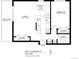 Floor plan of the property at 937 N Clarkson St # 405, Denver, CO 80218