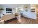 Comfortable living room open to kitchen and dining area at 937 N Clarkson St # 405, Denver, CO 80218