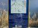 Trail map outlining rules, regulations, and points of interest for recreational activities at 17769 E Purdue Pl, Aurora, CO 80013