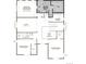 Second floor plan featuring a Primary bedroom, two additional bedrooms, two baths, laundry room, and an open to below area at 1401 Lumber Ridge N Cir, Erie, CO 80516