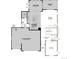 First floor plan featuring a 3-car garage, gourmet kitchen, study, great room, sunroom, covered patio, and two-story entry at 1401 Lumber Ridge N Cir, Erie, CO 80516