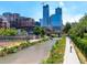 Scenic view of the city skyline and riverfront from the property's location at 1301 Wazee St # 2D, Denver, CO 80204