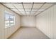 Unfurnished basement with painted walls, offering potential for customization and storage space at 4100 Fenton St, Denver, CO 80212