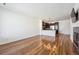 Bright living room showcasing an open layout and modern finishes at 16285 W 62Nd Ln # C, Arvada, CO 80403