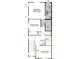 Detailed floor plan showcasing the layout of the upper floor, including bedrooms and bathrooms at 24374 E 42Nd Ave, Aurora, CO 80019