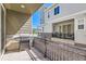 Outdoor patio area featuring a built-in grill and ample space for seating, perfect for entertaining guests at 24374 E 42Nd Ave, Aurora, CO 80019