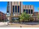 The exterior of the cinema is appealing with its brightly lit signage, and architectural details at 8846 Yates Dr, Westminster, CO 80031