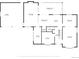 Layout of the first floor with a garage, Gathering room, kitchen, and living room at 7583 W Trail South Dr, Littleton, CO 80125
