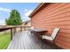 Charming deck with table and chairs, perfect for enjoying the outdoors and relaxing at 1836 Taos St, Brighton, CO 80603