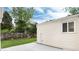 Exterior of home with small patio at 2986 S Elm St, Denver, CO 80222
