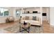 Cozy living room featuring wood floors, comfortable seating, natural light, and modern décor at 2986 S Elm St, Denver, CO 80222