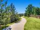 Paved walking path winding through a green landscape at 2603 Reserve Ct, Erie, CO 80516