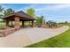 Community playground with climbing structures, swings and a covered picnic area for families to enjoy at 4666 S Malaya Ct, Aurora, CO 80015