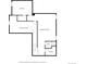 Basement floor plan featuring a recreation room, storage, electrical room, and bathroom at 12510 Fisher St, Englewood, CO 80112
