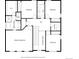 Second floor plan featuring the main bedroom, bedrooms, bathrooms, and laundry at 12510 Fisher St, Englewood, CO 80112